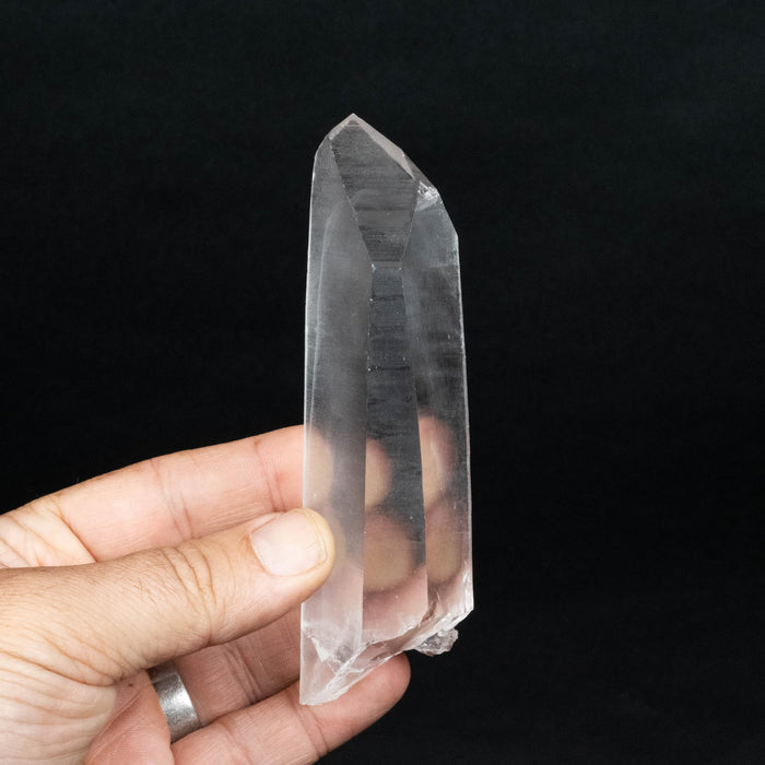 Lemurian Seed Quartz Crystal with Phantom 185 g 125x36mm - InnerVision Crystals