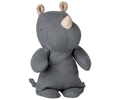 Maileg Safari Friends Small Rhino in Dusty Blue