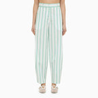 Margaux Lönnberg - Beatty striped cotton trousers Brand Pants 34  FR
