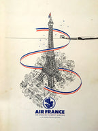 (Menu)  April in Paris Ball, Waldorf-Astoria Hotel.  [1955].