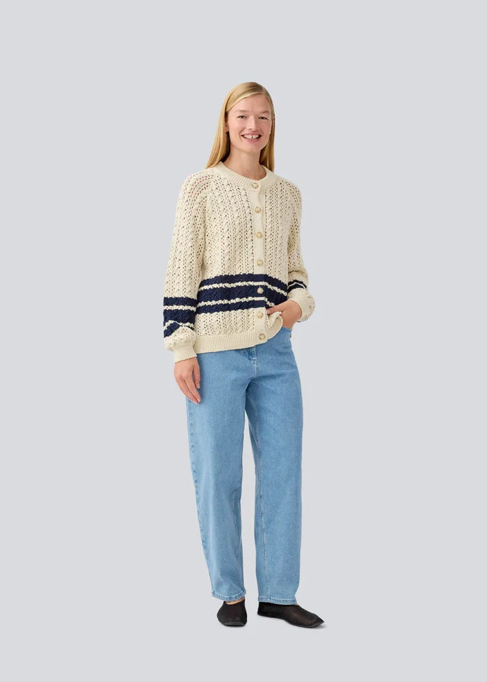 METTE CARDIGAN in Summer Sand by Modstrom