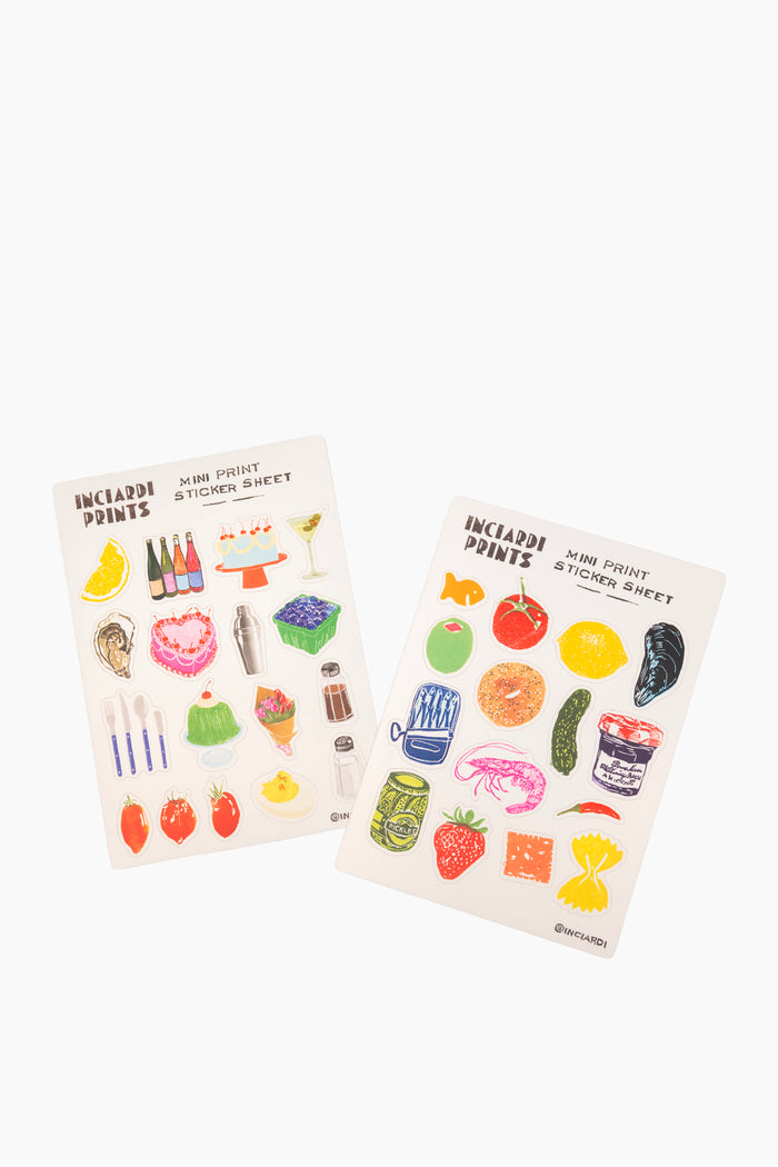 Mini Print Sticker Sheet
