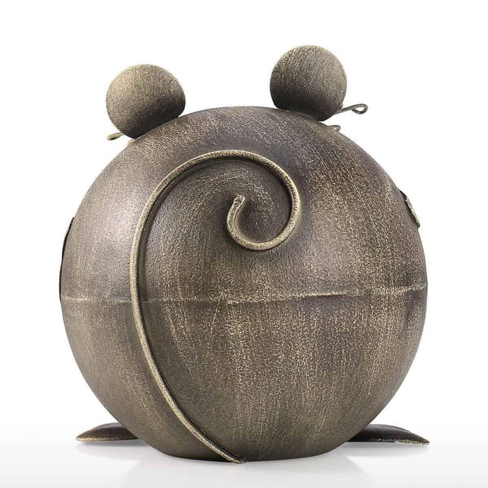 Mouse Piggy Bank - Whimsical Home Decor