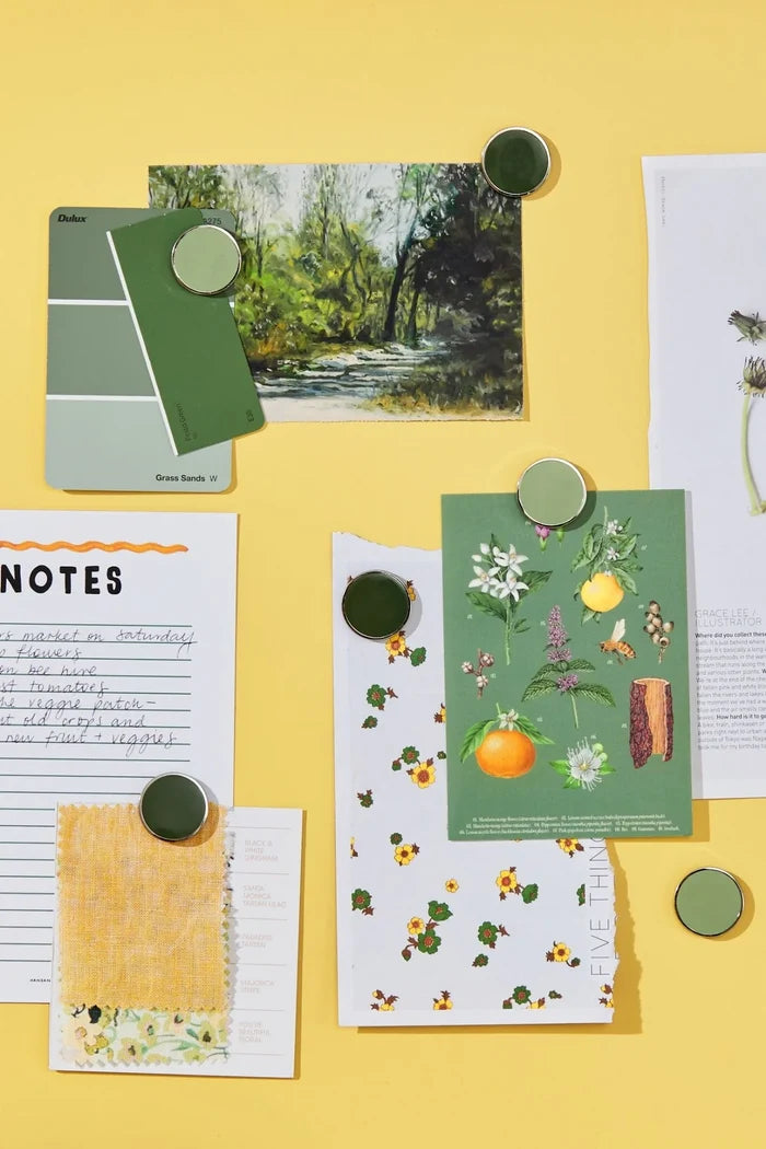 The BUTTONS in Sage by MUSTARD MADE