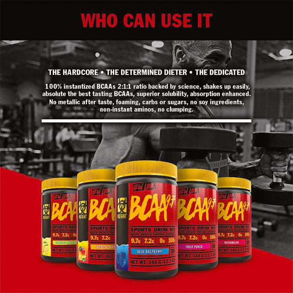Mutant BCAA 9.7 Sports Drink Mix 30 Servings