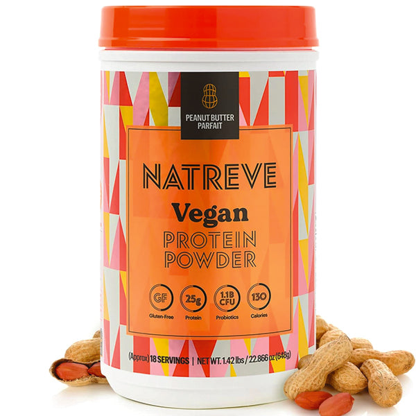 Natreve Vegan Protein Powder 18 Servings