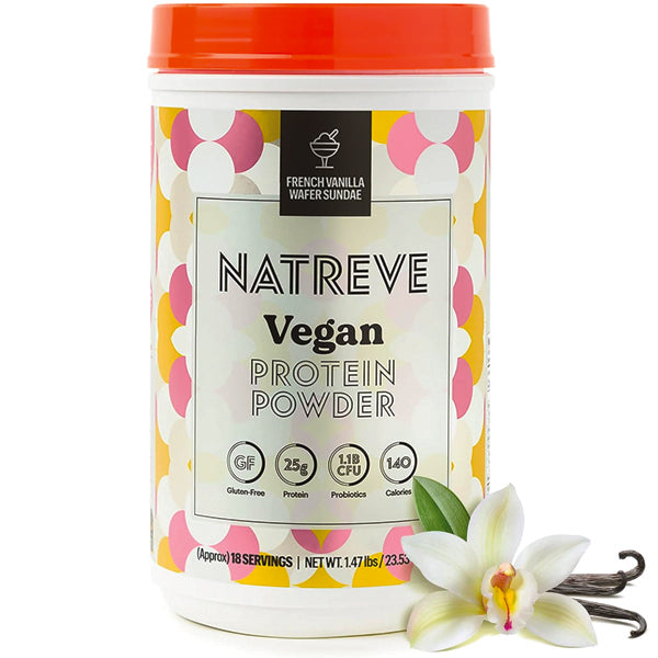 Natreve Vegan Protein Powder 18 Servings
