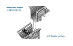 NDS - DS-097 - Dura Slope Channel Drain (6.01'' to 6.35")