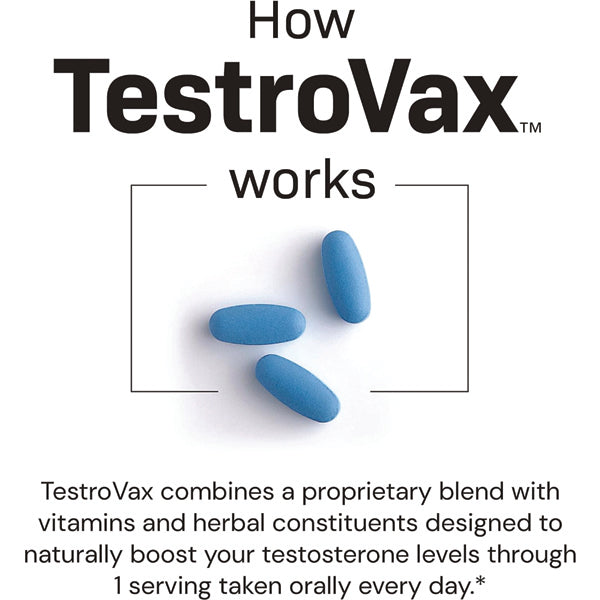 Novex Biotech TestroVax Test Booster Tablets