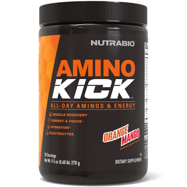 NutraBio Amino Kick 30 Servings