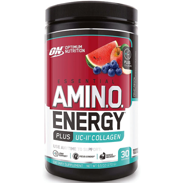 Optimum Nutrition Amin.o Energy + UC-II Collagen 30 Servings
