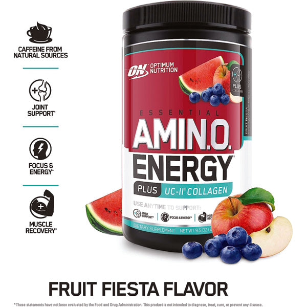 Optimum Nutrition Amin.o Energy + UC-II Collagen 30 Servings