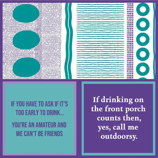 Outdoorsy Cocktail Napkin