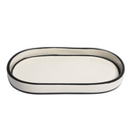 Oval Porcelain Serving Trays