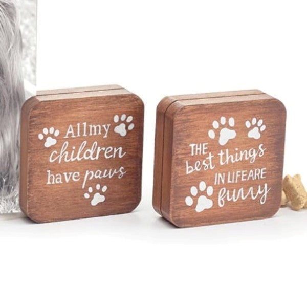 Pet Photo Holders with Assorted Messages