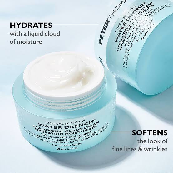 PETERTHOMAS ROTH WATER DRENCH HYALURONIC CLOUD CREAM HYDRATING MOISTURIZER