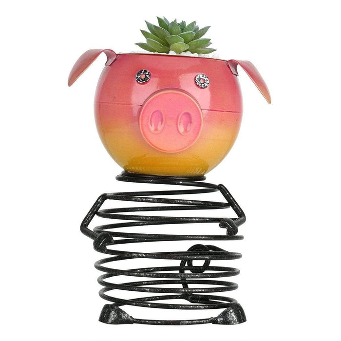 Piggy/Cat Garden Plant Pot - Whimsical Animal Decor
