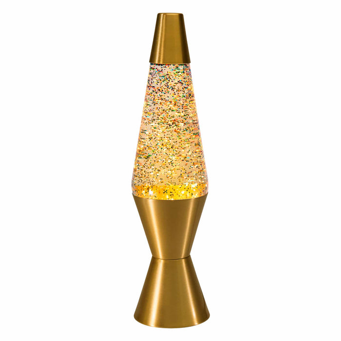 Rainbow Glitter Lava Lamp 14.5
