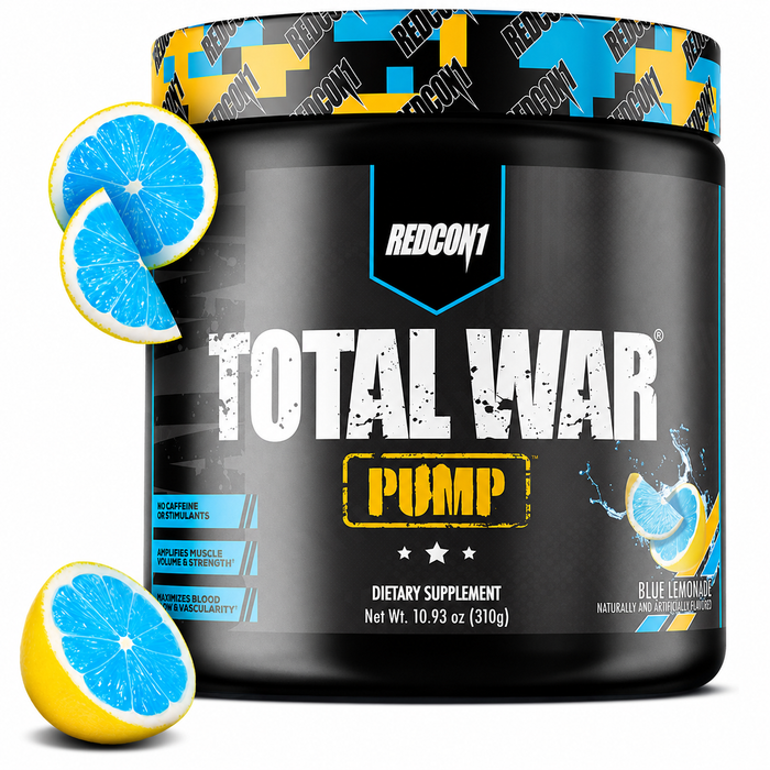 Redcon1 Total War PUMP Non-Stim Preworkout 40/20 Servings