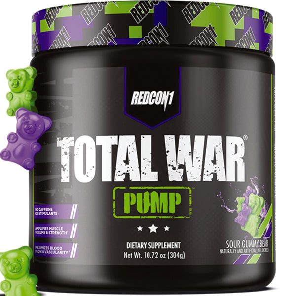 Redcon1 Total War PUMP Non-Stim Preworkout 40/20 Servings