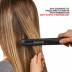 Remington, Flat Iron Hair Straightener – Anti-Static, 30s Heat-Up, 60-Min Auto Shut-Off, Titanium-Ceramic Coating