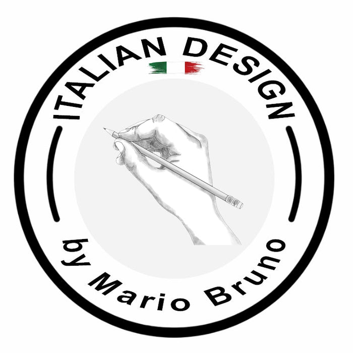 RICCO ITALIA PALIO: Candle Orange-Blue Design by Mario Bruno (Design 6416)