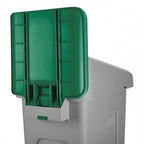 Rubbermaid Slim Jim Recycling Station 2007908 Billboard Green