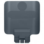Rubbermaid Slim Jim Recycling Station 2007911 Billboard Dark Grey