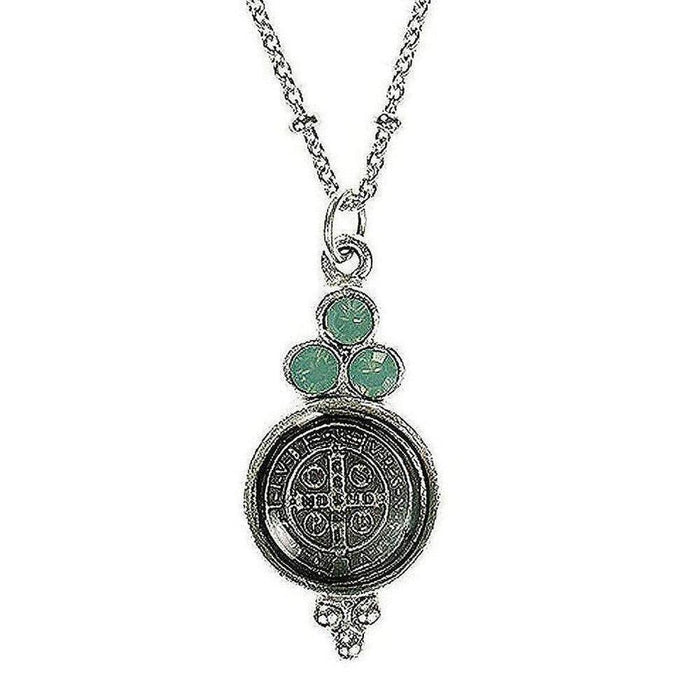 San Benito Lucia Charm i-Virgins Saints and Angels-Swag Designer Jewelry