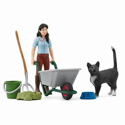Schleich Care Set w/ Emily Pocket Set 12 Pce