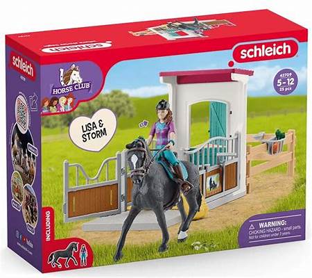Schleich Horse Club Horse Box w/ Lisa & Storm 25 Pce