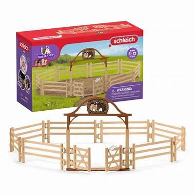 Schleich Horse Club Paddock w/ Entry Gate