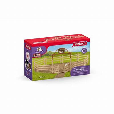 Schleich Horse Club Paddock w/ Entry Gate