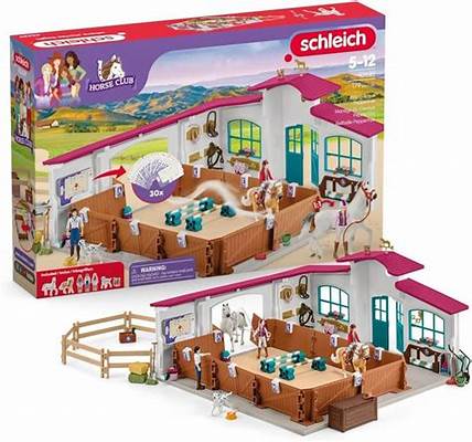 Schleich Horse Club Riding Arena Peppertree 179 Pce