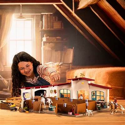 Schleich Horse Club Riding Arena Peppertree 179 Pce