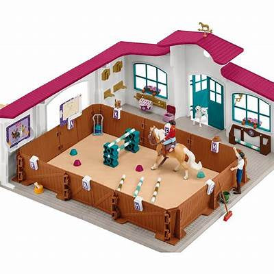 Schleich Horse Club Riding Arena Peppertree 179 Pce