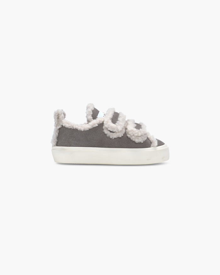 Shearling Low Velcro Kids