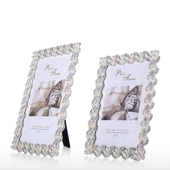 Synthetic Diamond Photo Picture Frame: Stylish and Elegant Home Decor
