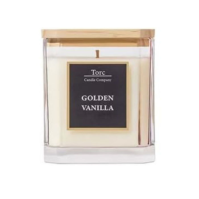Torc Fragranced Candle Golden Vanilla 450g – 65 Hour Burn