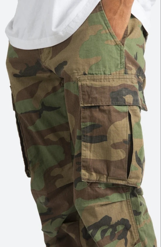 Vintage US Army BDU Cargo Combat Pants – Genuine Woodland Camo