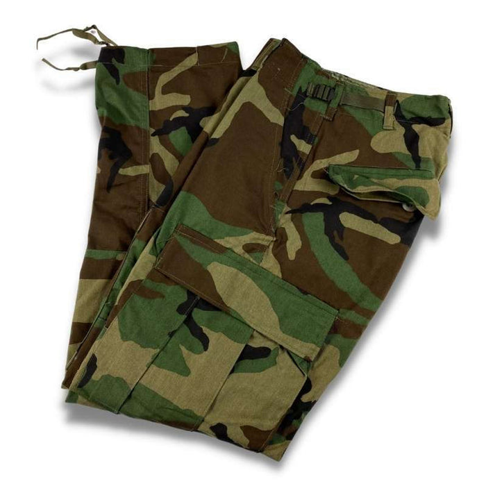 Vintage US Army BDU Cargo Combat Pants – Genuine Woodland Camo