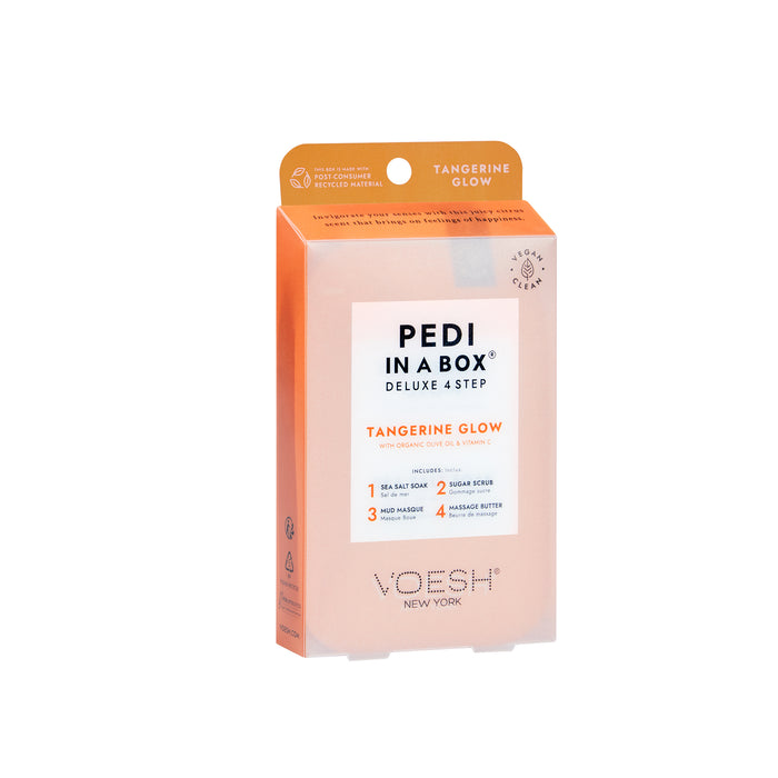 Voesh Deluxe 4 Step Pedi-in-a-Box Tangerine Twist
