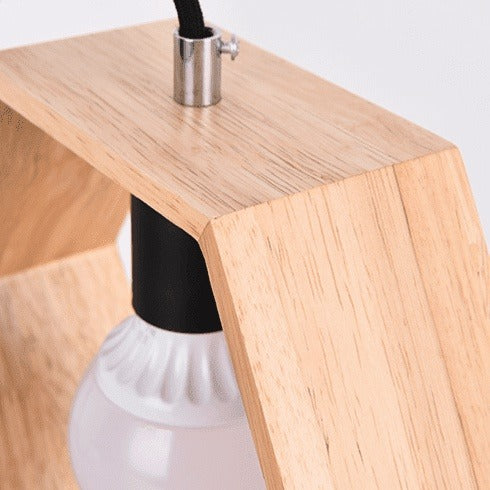 Wooden Bedside Table Lamp - Stylish & Modern Lighting for Bedroom Decor