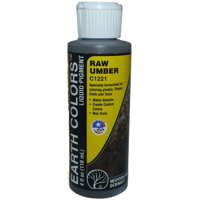 WOODLAND SCENICS Earth Colors Liquid Pigment (8 Fl. oz)