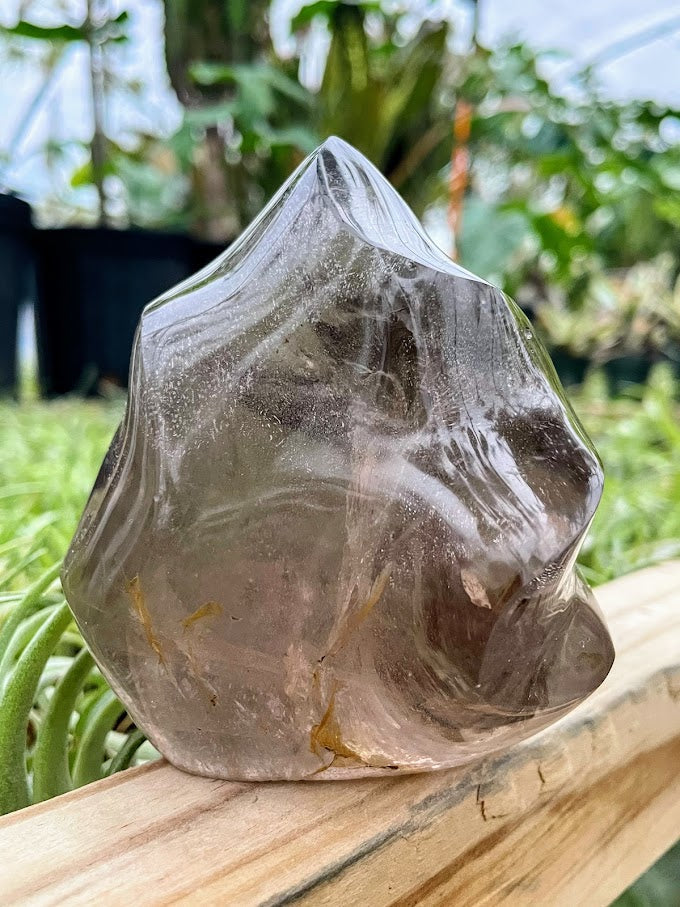 WYSIWYG- Rainbow Smokey Quartz Flame